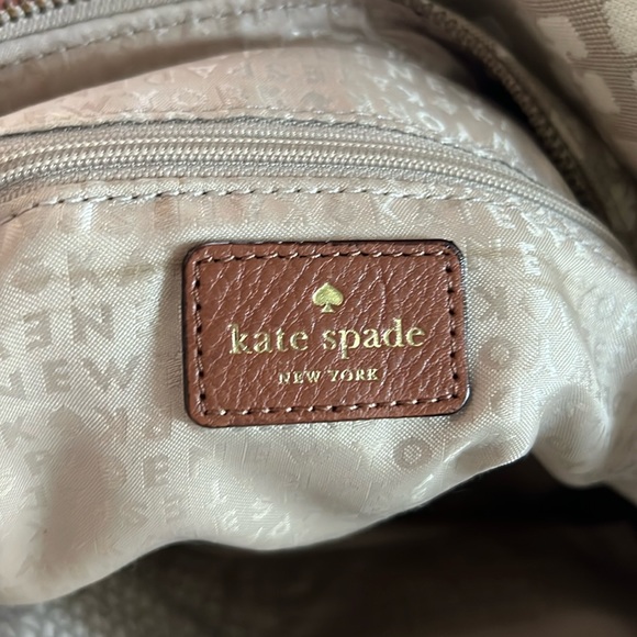 Kate Spade Classic Spade Stevie Canvas Bag  LARGE Purse Bag - Picture 7 of 7